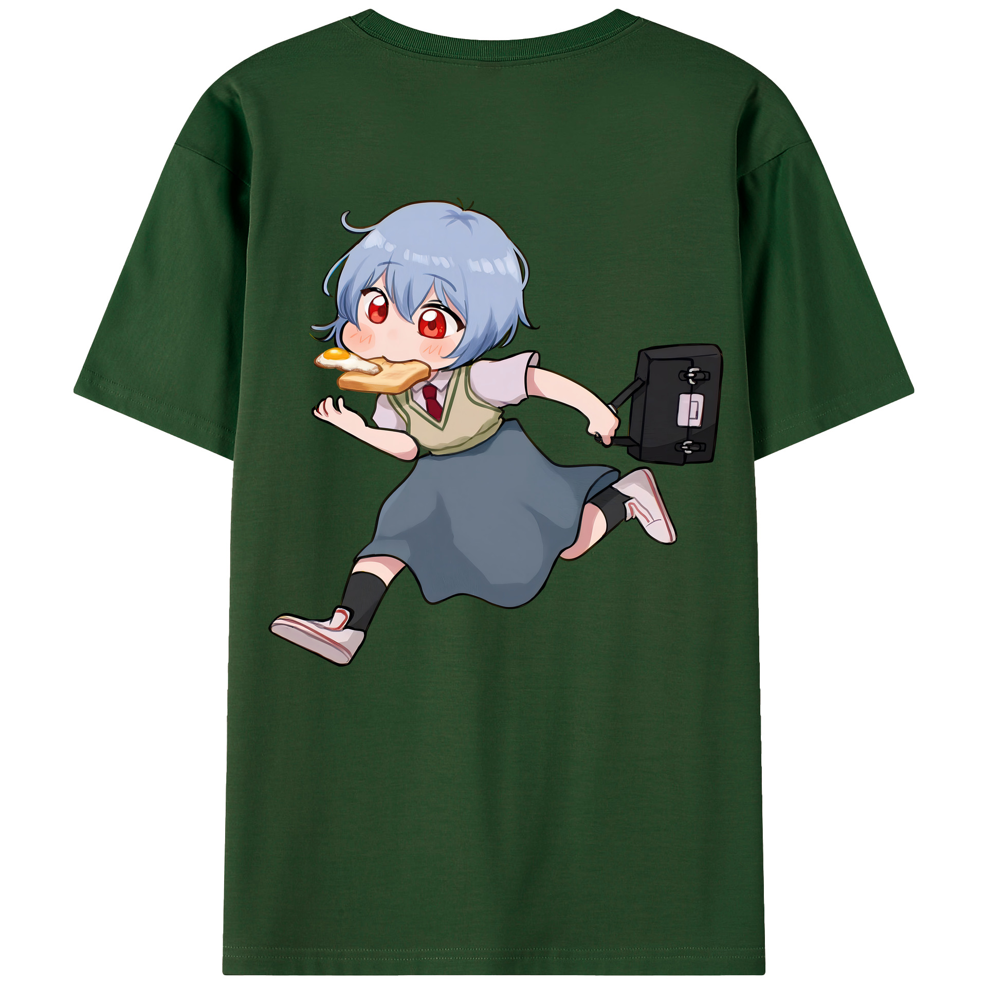 （画像用） EVA 新世紀エヴァンゲリオン 綿100％半袖Tシャツ（背面プリント）